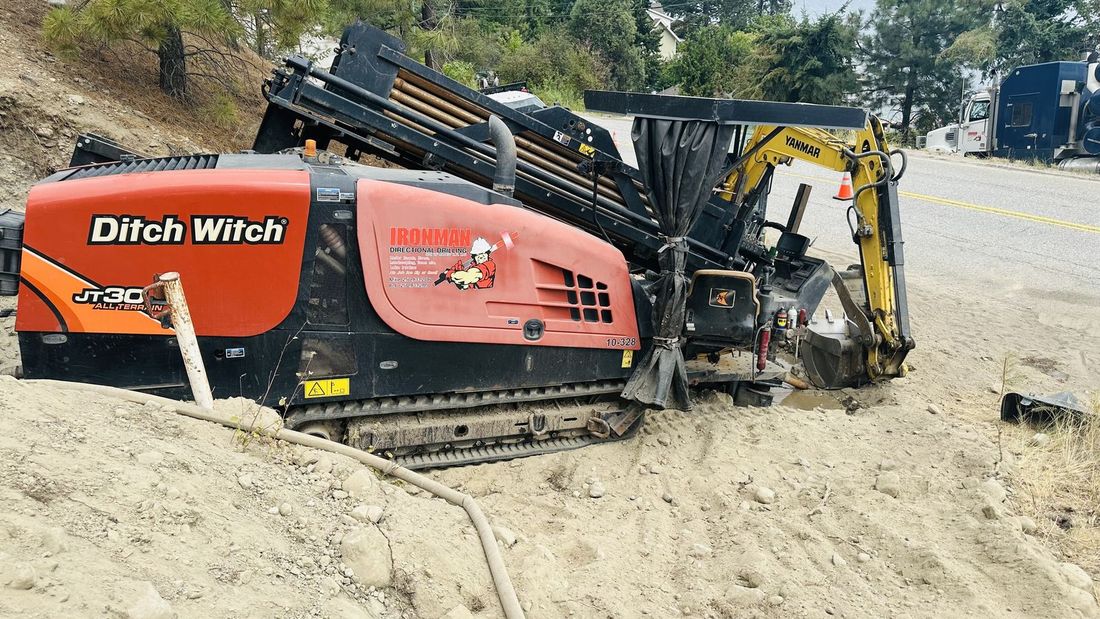 HDD Directional Drill — Highway Crossing
