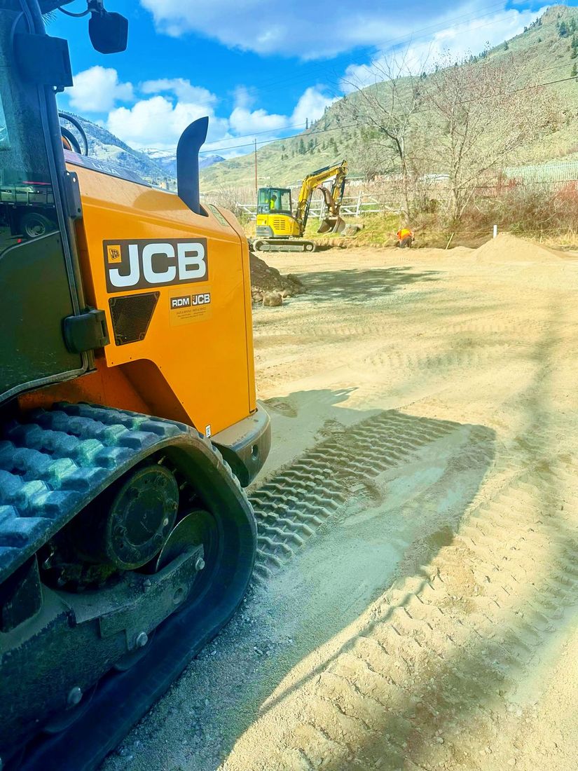 GroundStone Excavation site prep, Okanagan Valley